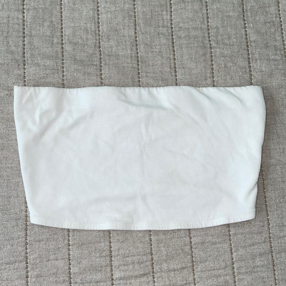 White Crop Top